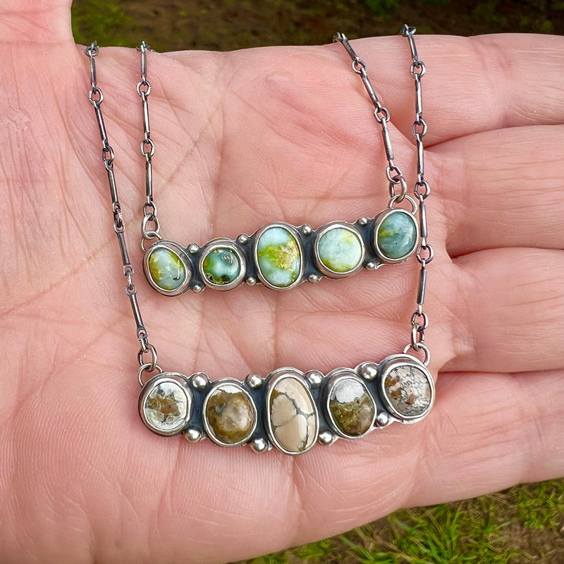 Palamino Turquoise Stone Collector Necklace