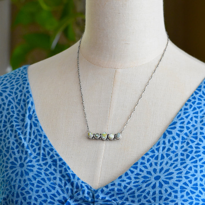 Palamino Turquoise Stone Collector Necklace