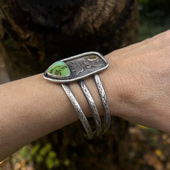 Earth & Sky Cuff - Forest Moon Collection