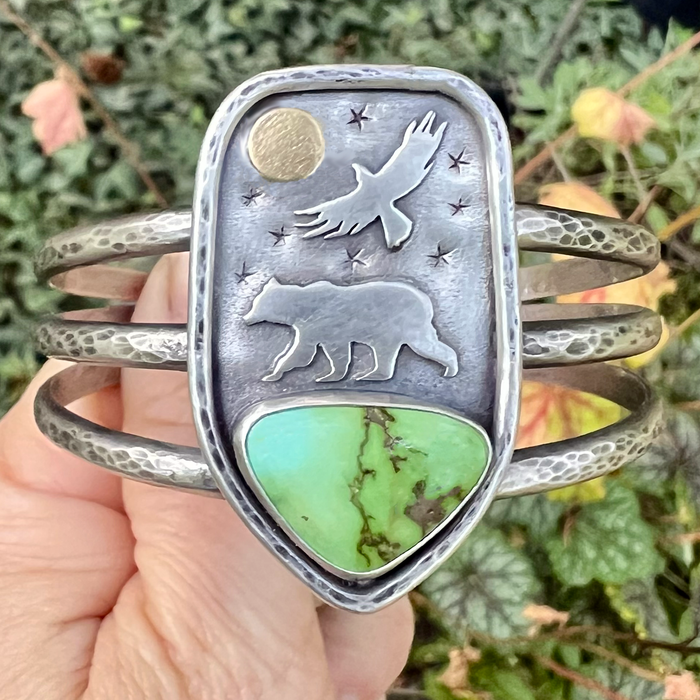 Earth & Sky Cuff - Forest Moon Collection