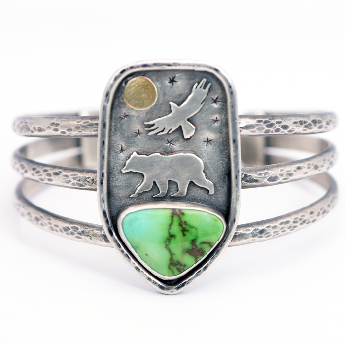 Earth & Sky Cuff - Forest Moon Collection