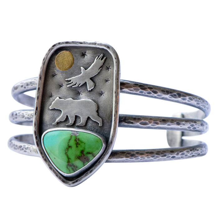Earth & Sky Cuff - Forest Moon Collection