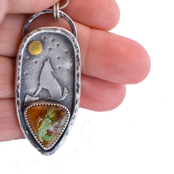 The Wolf Pendant - Forest Moon Collection