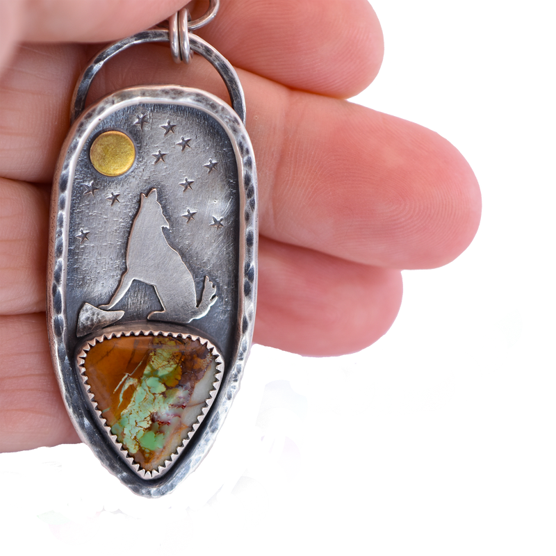 The Wolf Pendant - Forest Moon Collection