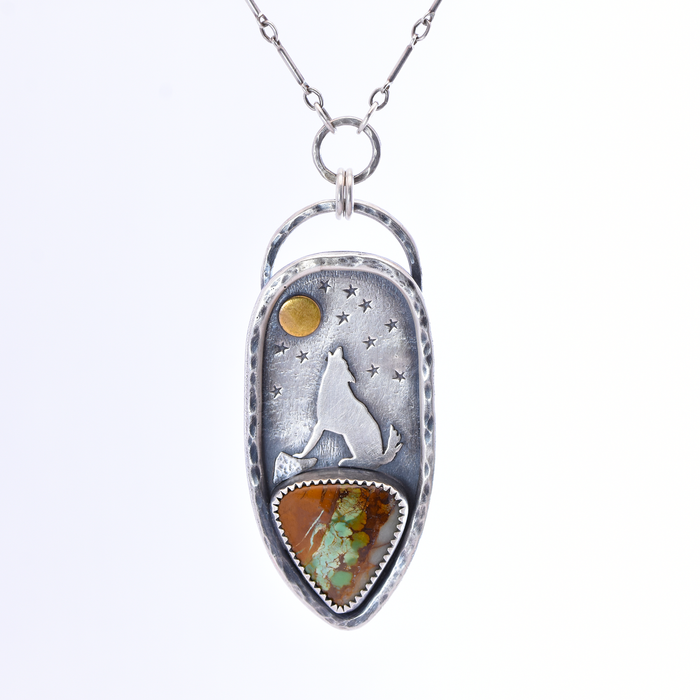 The Wolf Pendant - Forest Moon Collection
