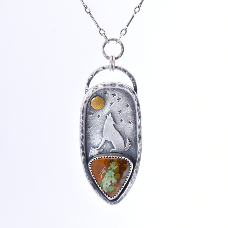 The Wolf Pendant - Forest Moon Collection