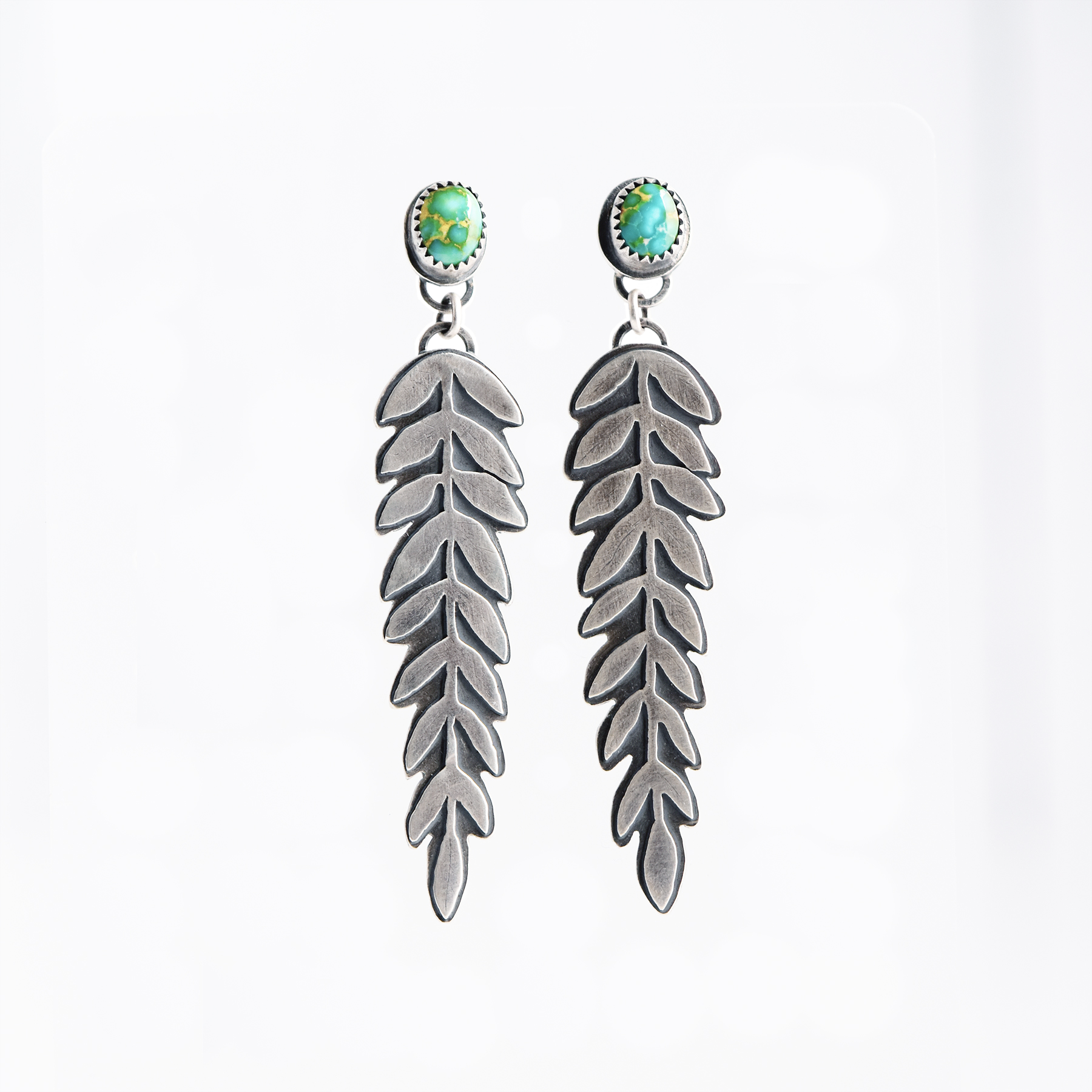 Vintage 925 Silver Turquoise Hook Women Earrings Wedding Dangle Drop Jewelry  | eBay