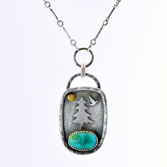 The Moonlight Flight Pendant - Forest Moon Collection
