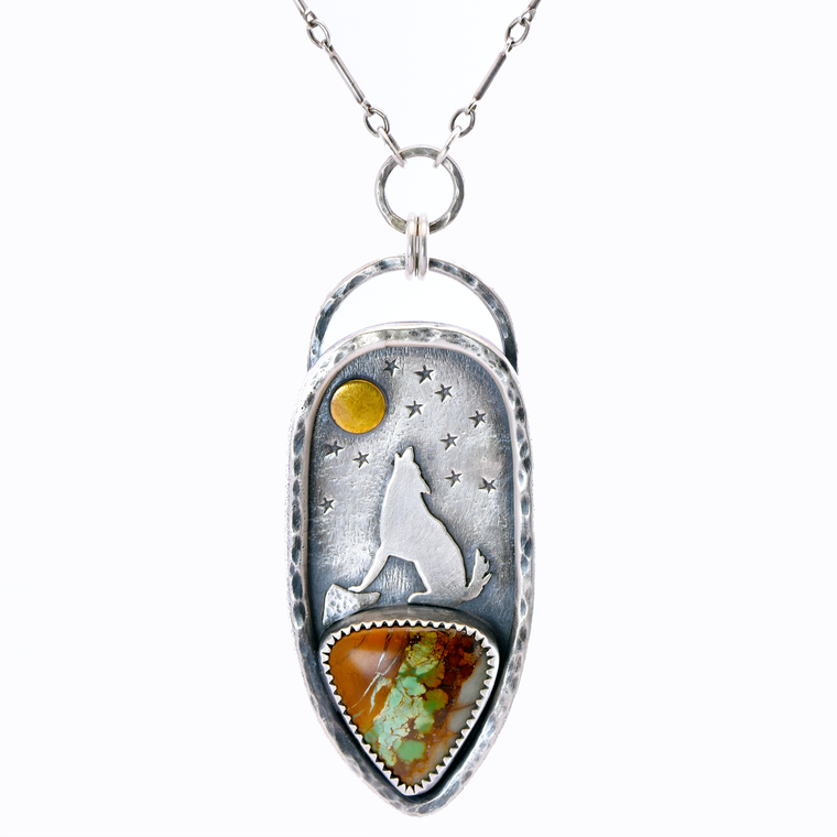 The Wolf Pendant - Forest Moon Collection