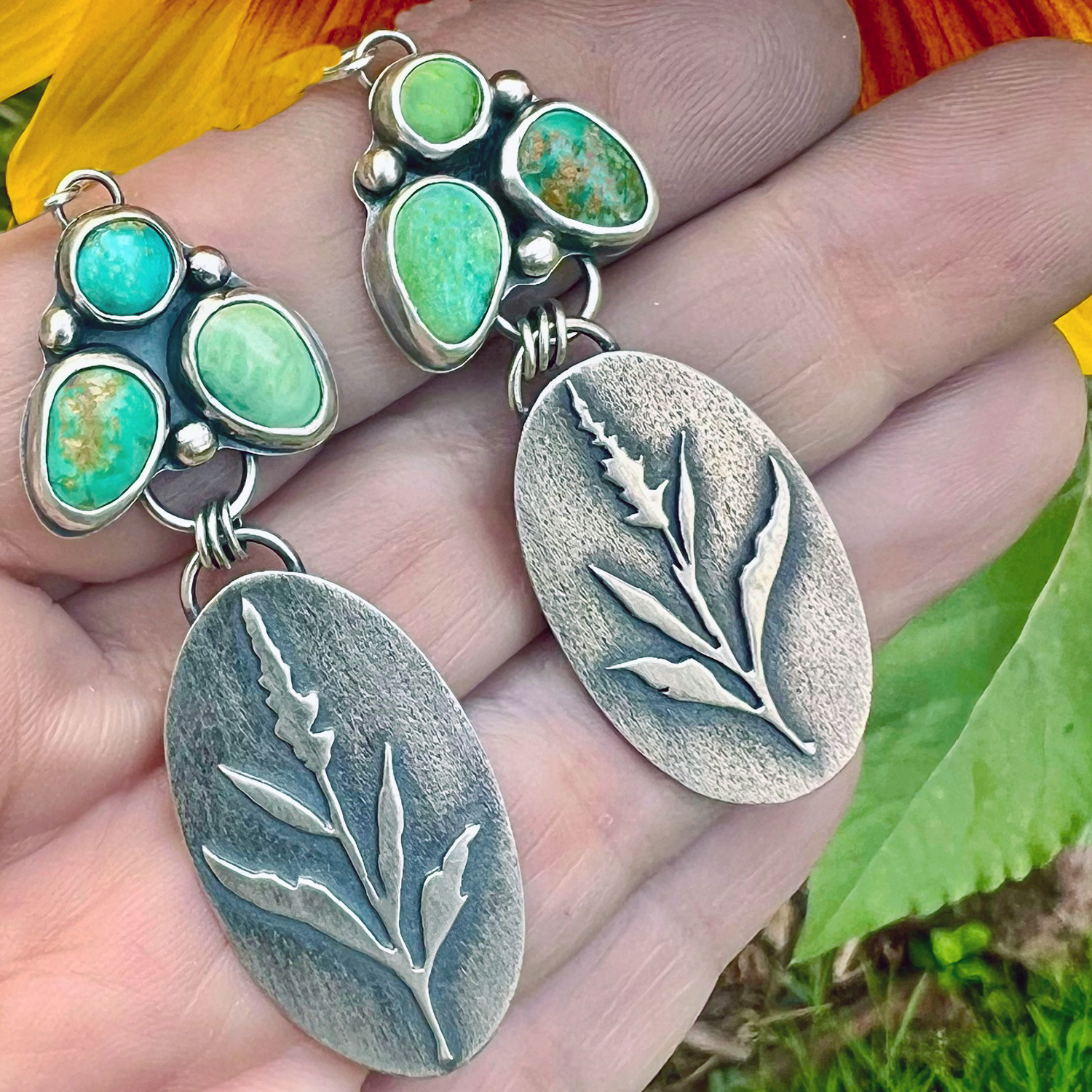 Coming Soon: Botanical Salvia Earrings