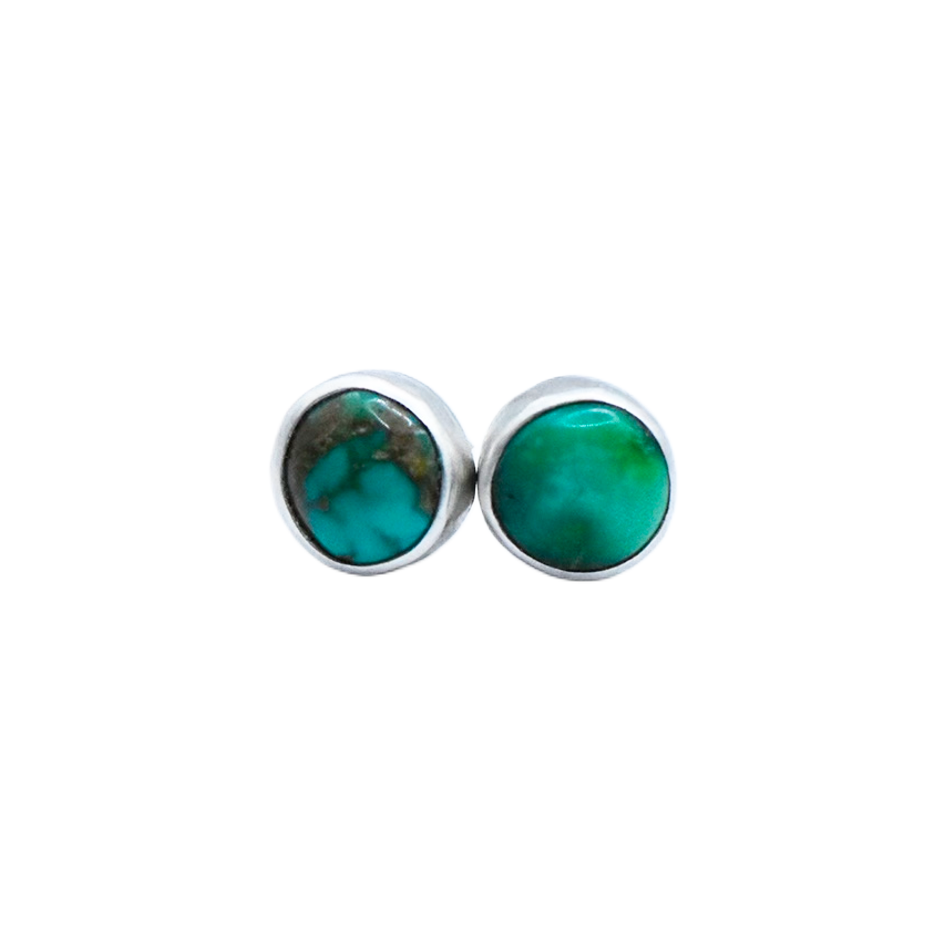 Emerald Valley Turquoise & Sterling Silver Studs