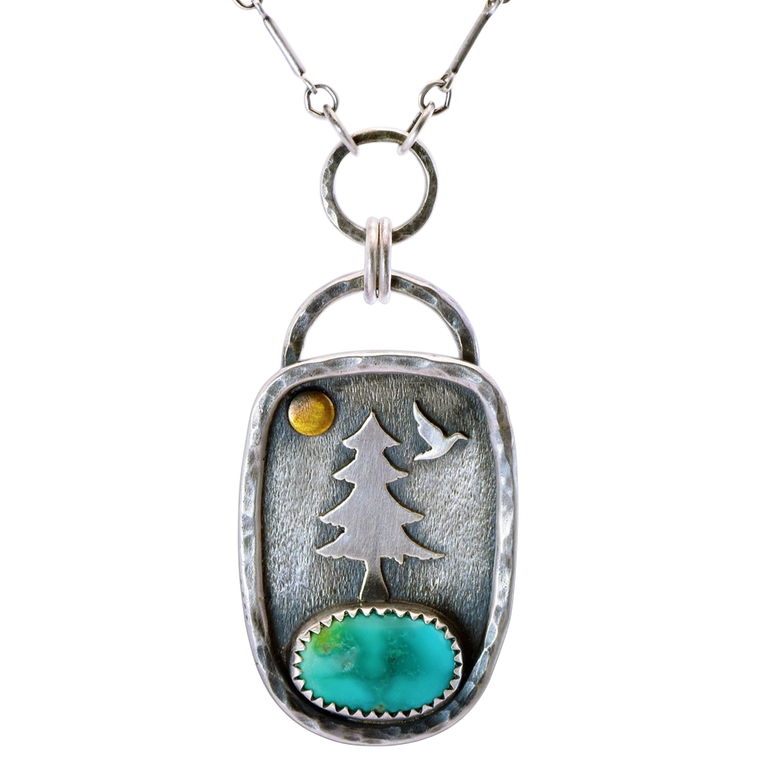 The Moonlight Flight Pendant - Forest Moon Collection